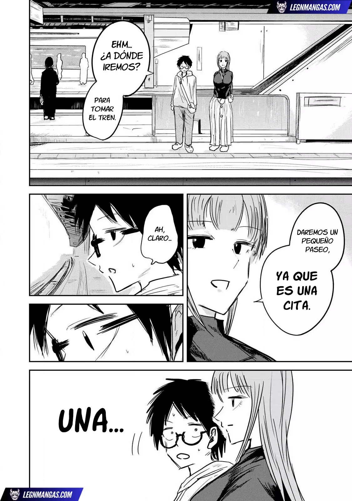 Ueno-kun has been developed Capitulo 4: Densha Otoko página 4