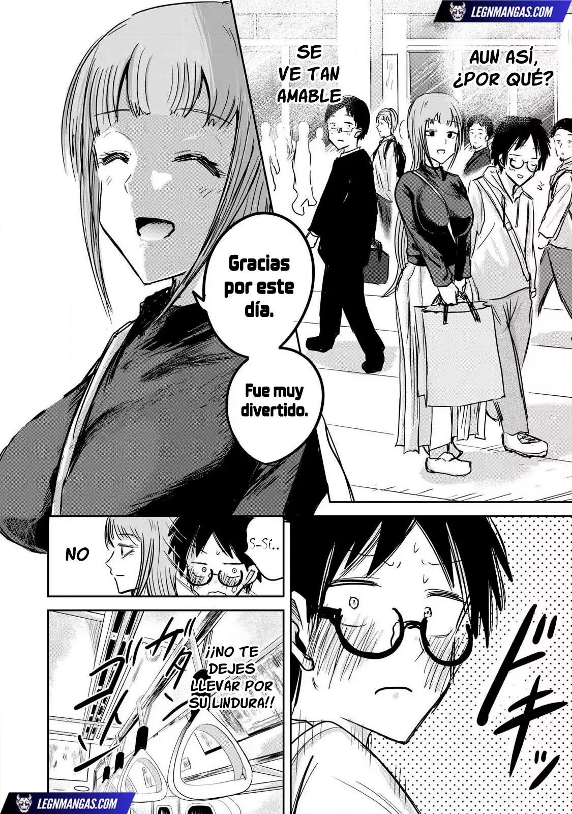 Ueno-kun has been developed Capitulo 4: Densha Otoko página 8
