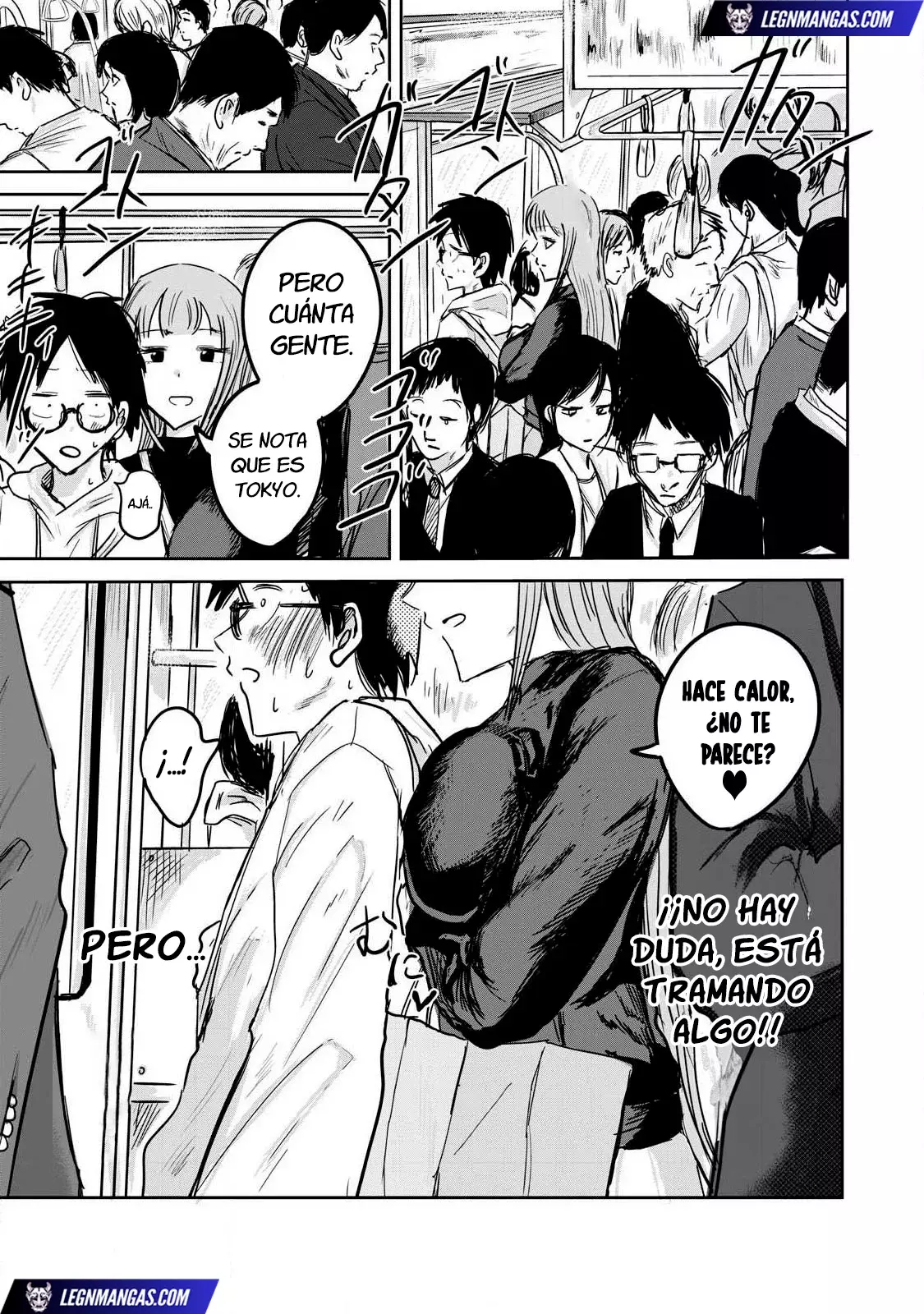 Ueno-kun has been developed Capitulo 4: Densha Otoko página 9