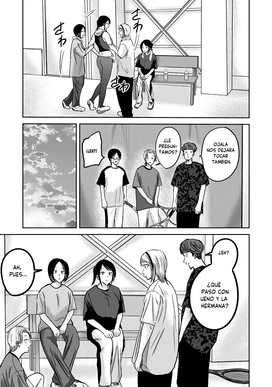 Ueno-kun has been developed Capitulo 40: Práctica de tenis página 13