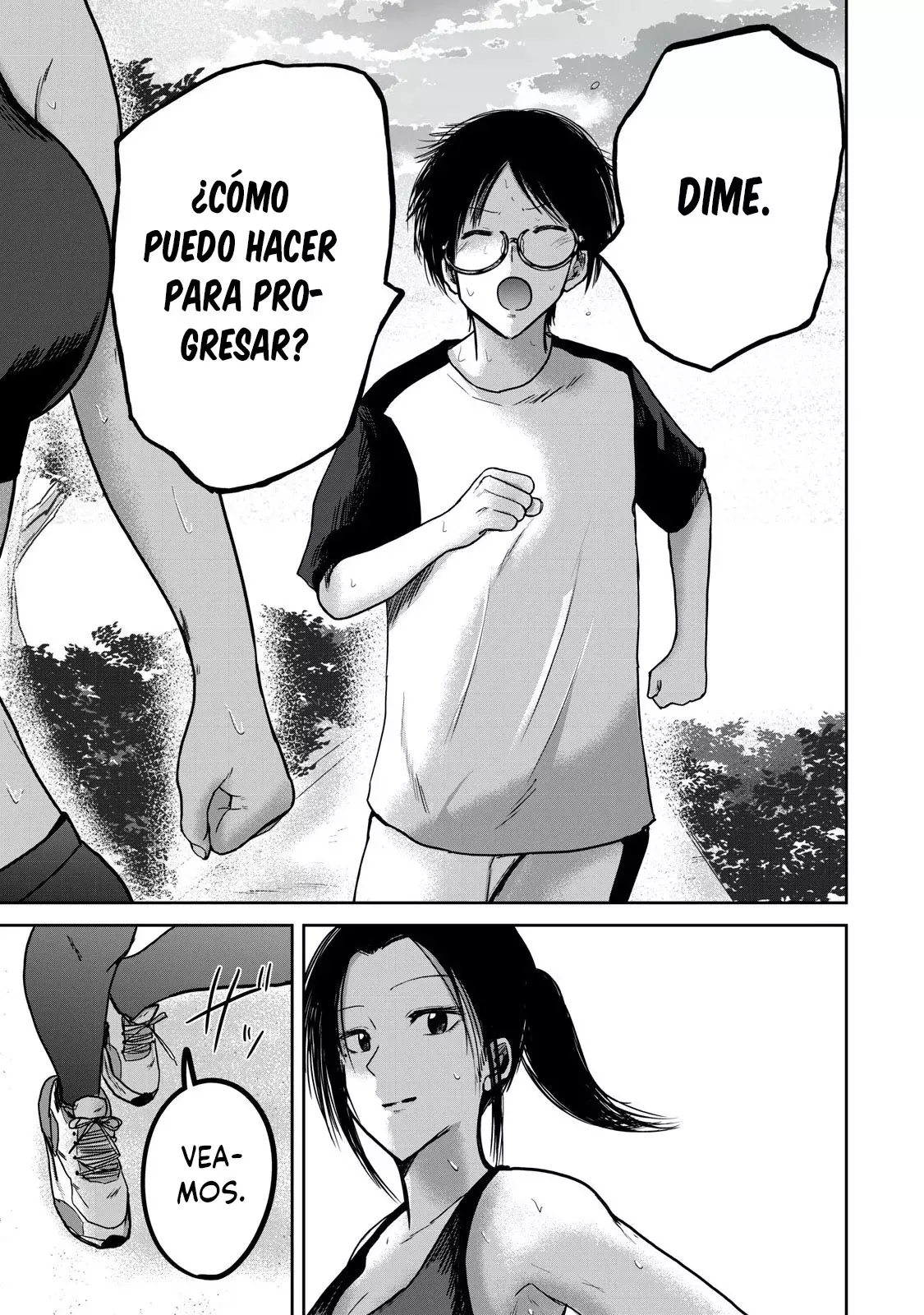 Ueno-kun has been developed Capitulo 40: Práctica de tenis página 15