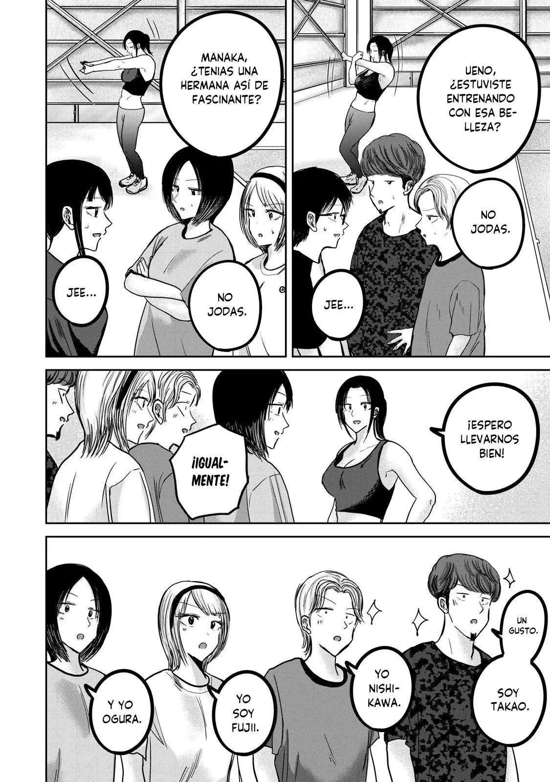Ueno-kun has been developed Capitulo 40: Práctica de tenis página 2