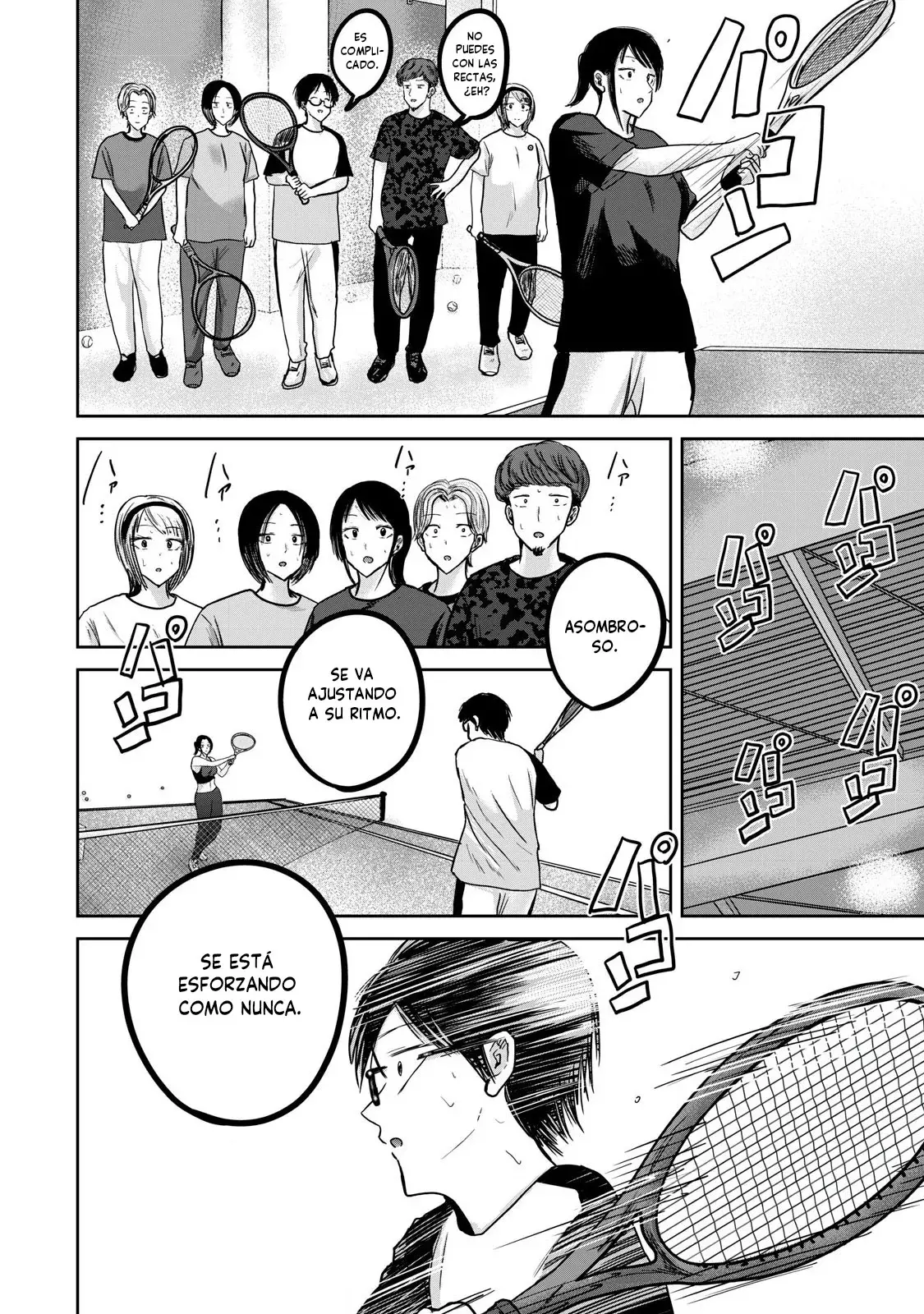 Ueno-kun has been developed Capitulo 40: Práctica de tenis página 6