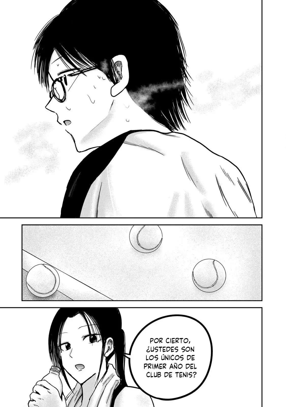 Ueno-kun has been developed Capitulo 40: Práctica de tenis página 9
