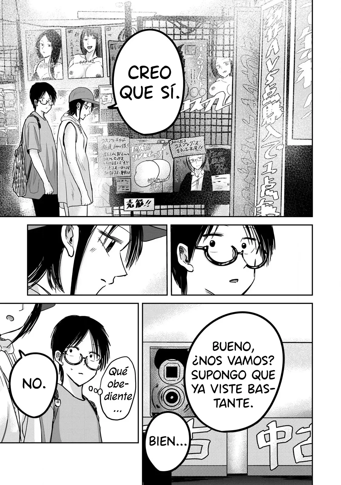 Ueno-kun has been developed Capitulo 41: Tsubomi y el SEX SHOP página 14