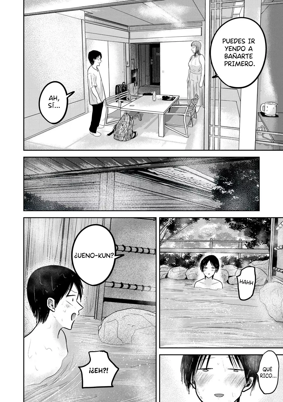 Ueno-kun has been developed Capitulo 44: De viaje con Kanako página 6