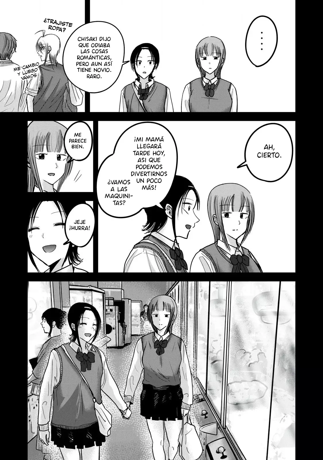 Ueno-kun has been developed Capitulo 46: Kanako, sexo, y masturbación página 5