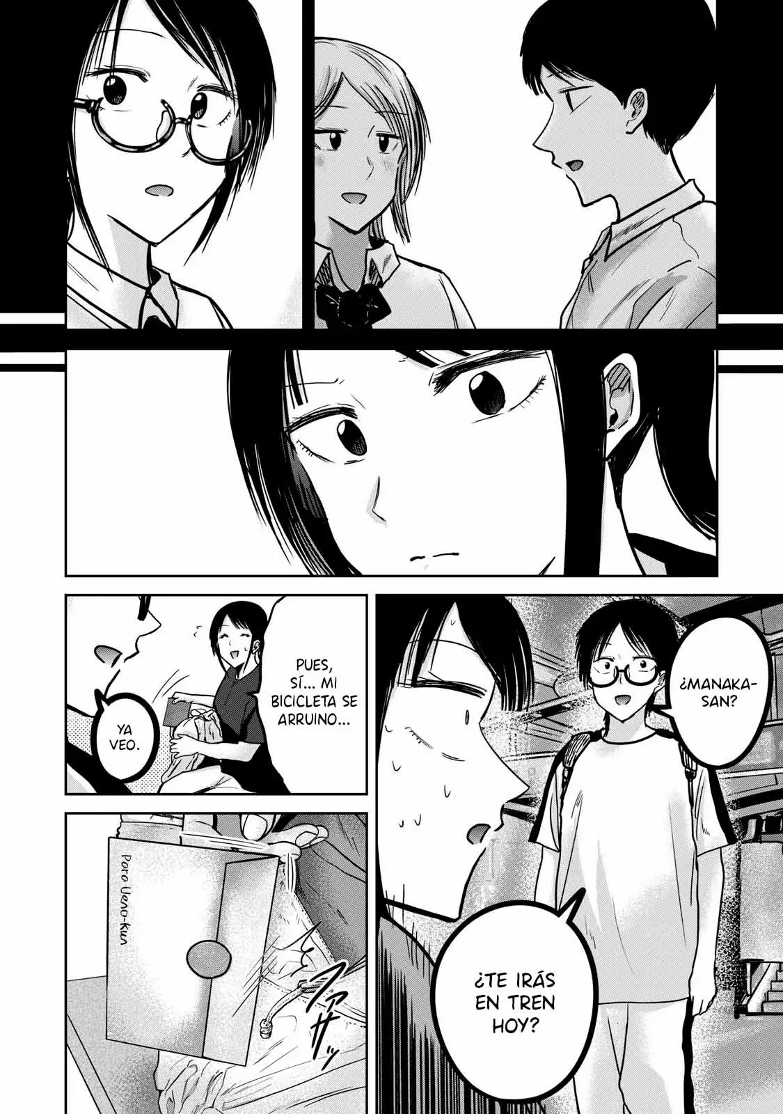 Ueno-kun has been developed Capitulo 47: La carta de amor de Manaka-san página 6