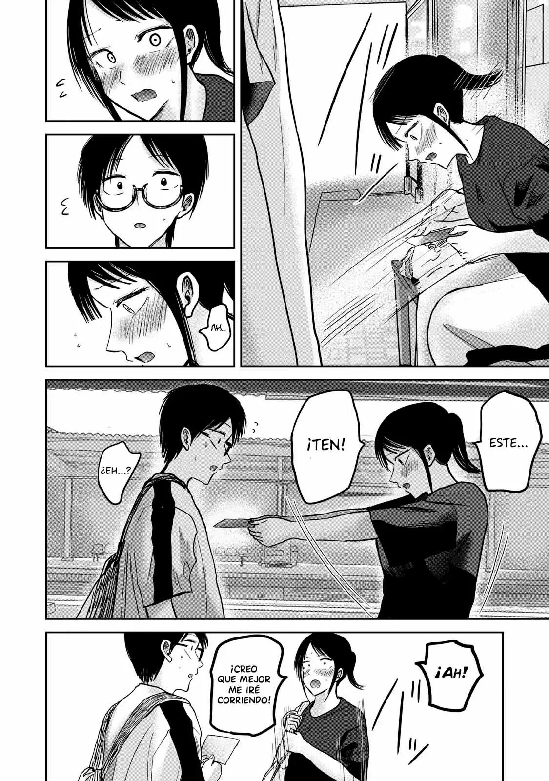 Ueno-kun has been developed Capitulo 47: La carta de amor de Manaka-san página 8
