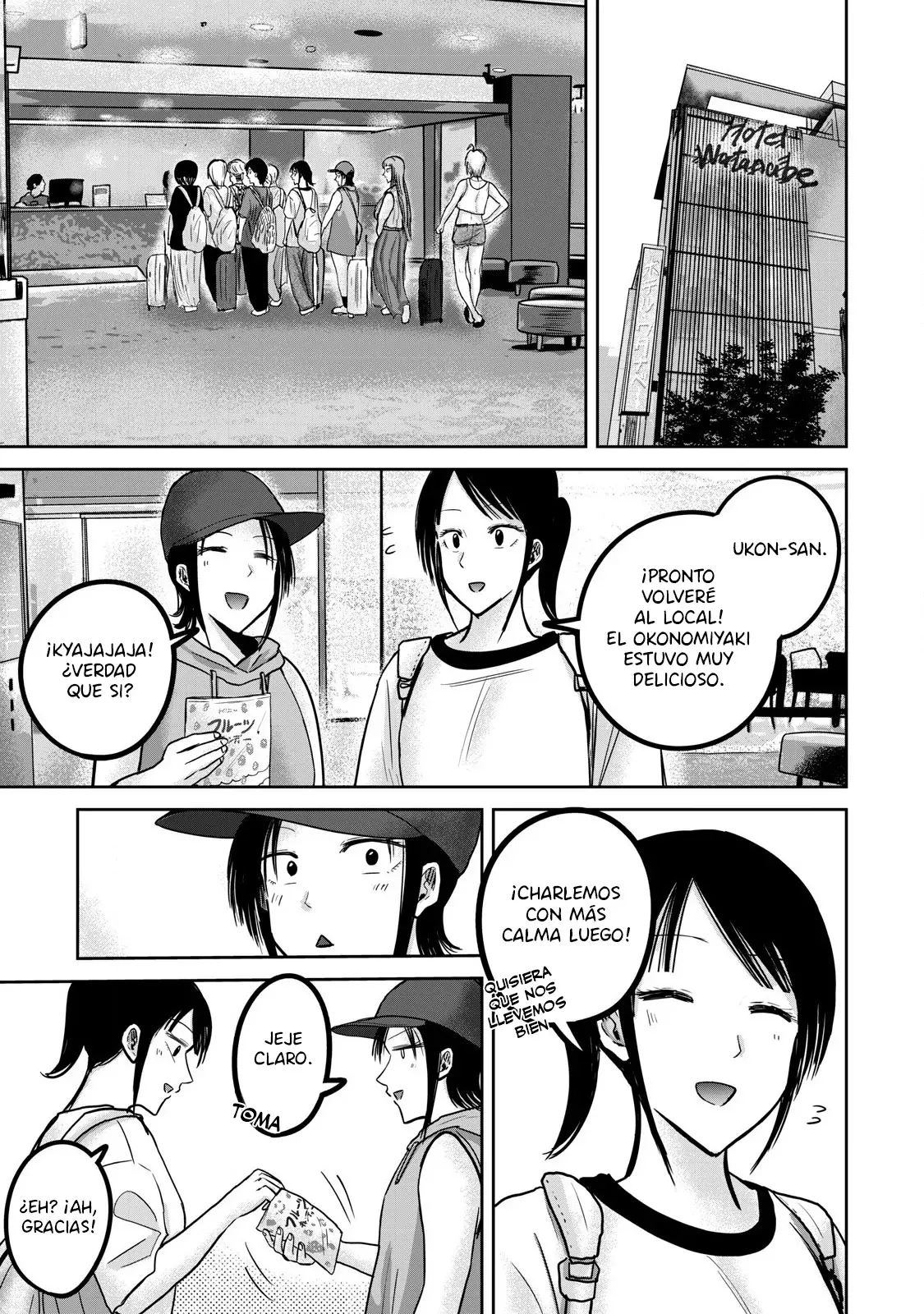 Ueno-kun has been developed Capitulo 48: Retiro divertido página 7