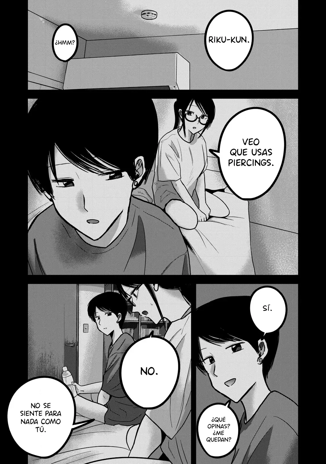 Ueno-kun has been developed Capitulo 49: Chico Prendido página 13