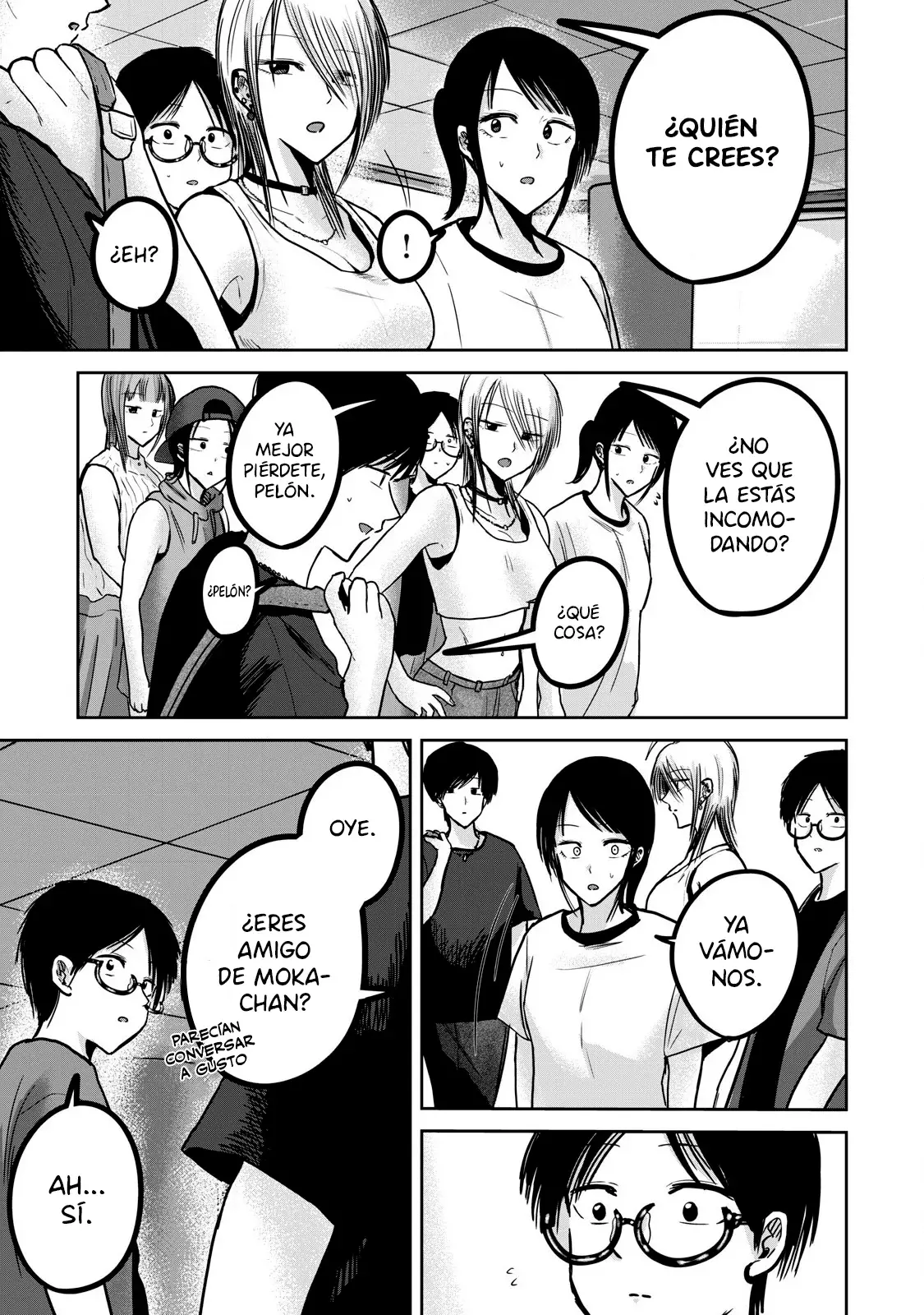 Ueno-kun has been developed Capitulo 49: Chico Prendido página 17