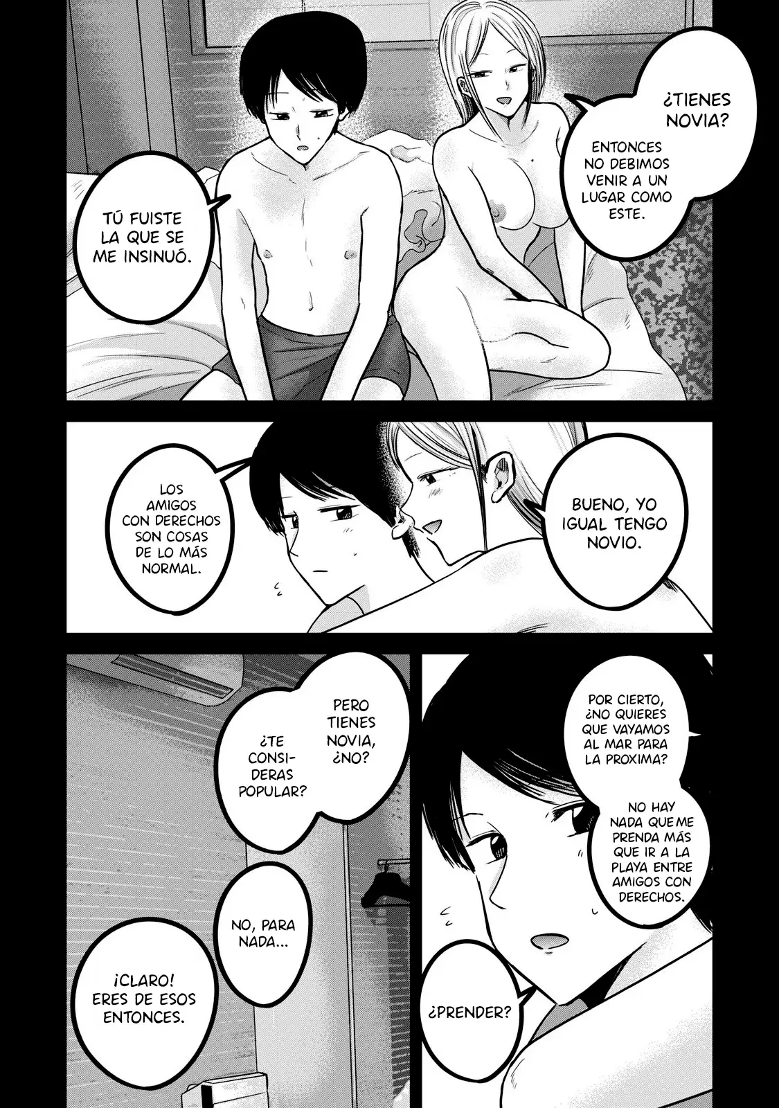 Ueno-kun has been developed Capitulo 49: Chico Prendido página 4