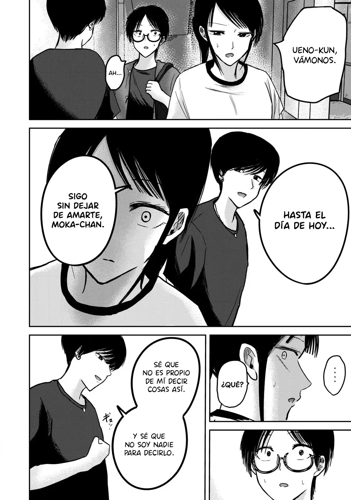 Ueno-kun has been developed Capitulo 50: Beso página 10