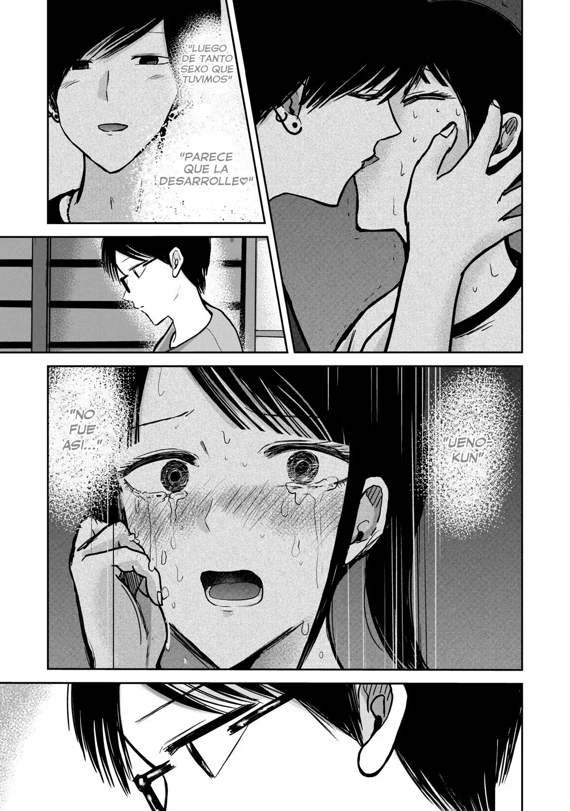 Ueno-kun has been developed Capitulo 51: Manaka-san ha sido desarrollada página 17