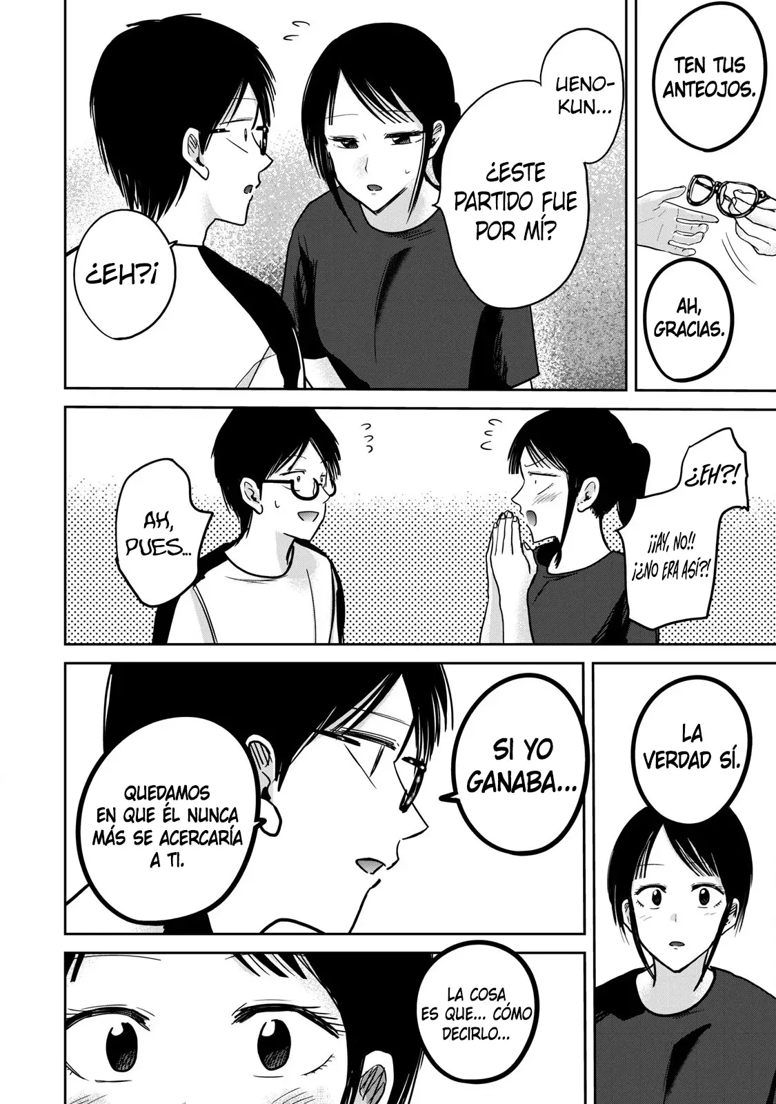 Ueno-kun has been developed Capitulo 55: Ueno-kun y Manaka-san página 14