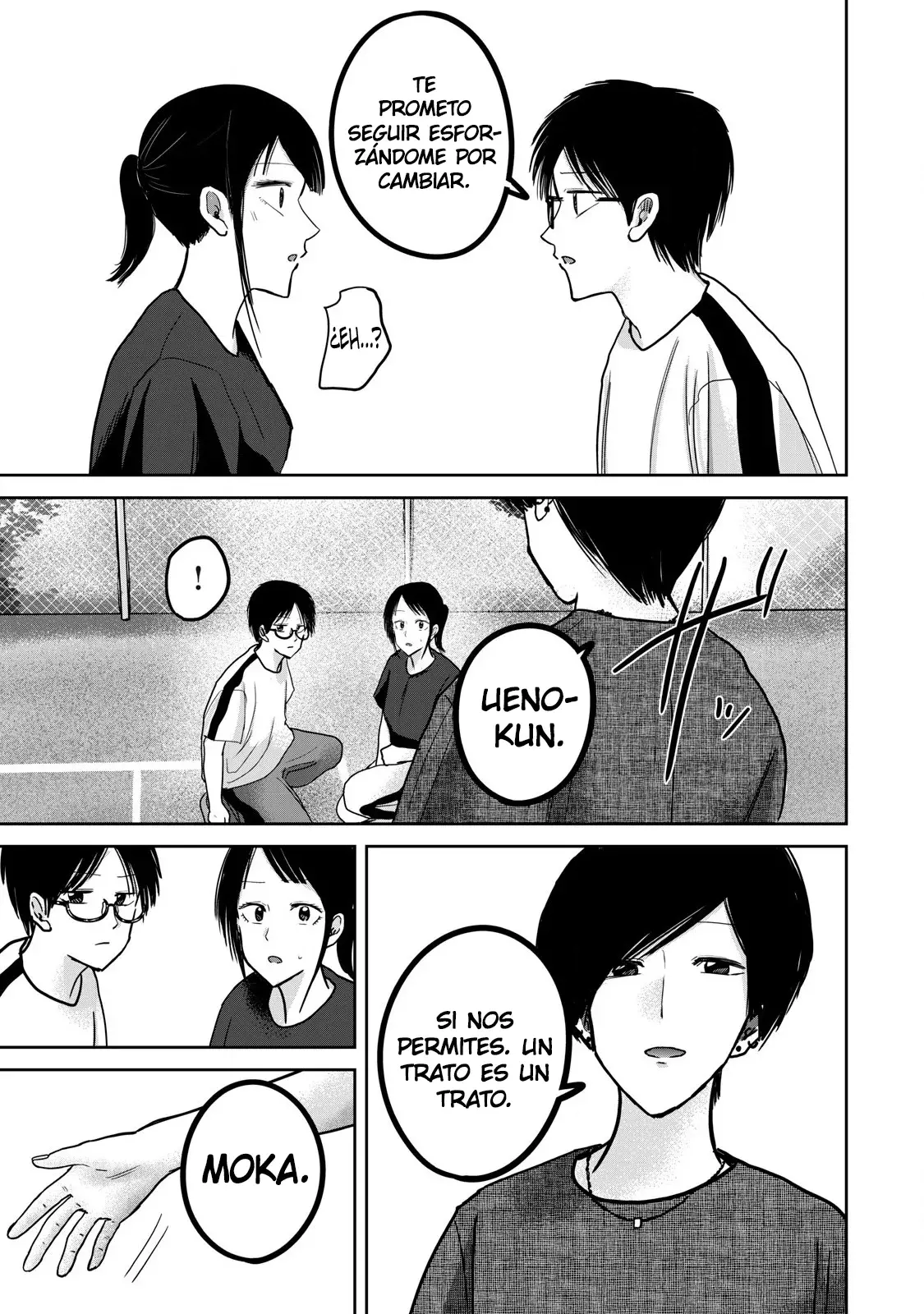 Ueno-kun has been developed Capitulo 55: Ueno-kun y Manaka-san página 17