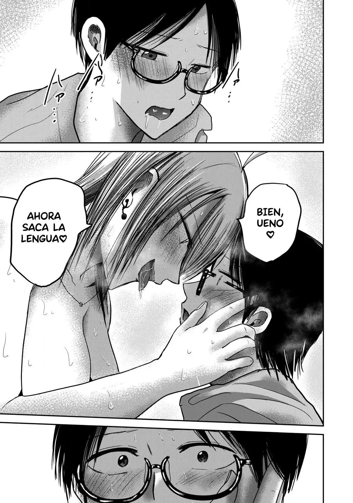 Ueno-kun has been developed Capitulo 59: Afecto, odio, y uniforme de gimnasia página 15