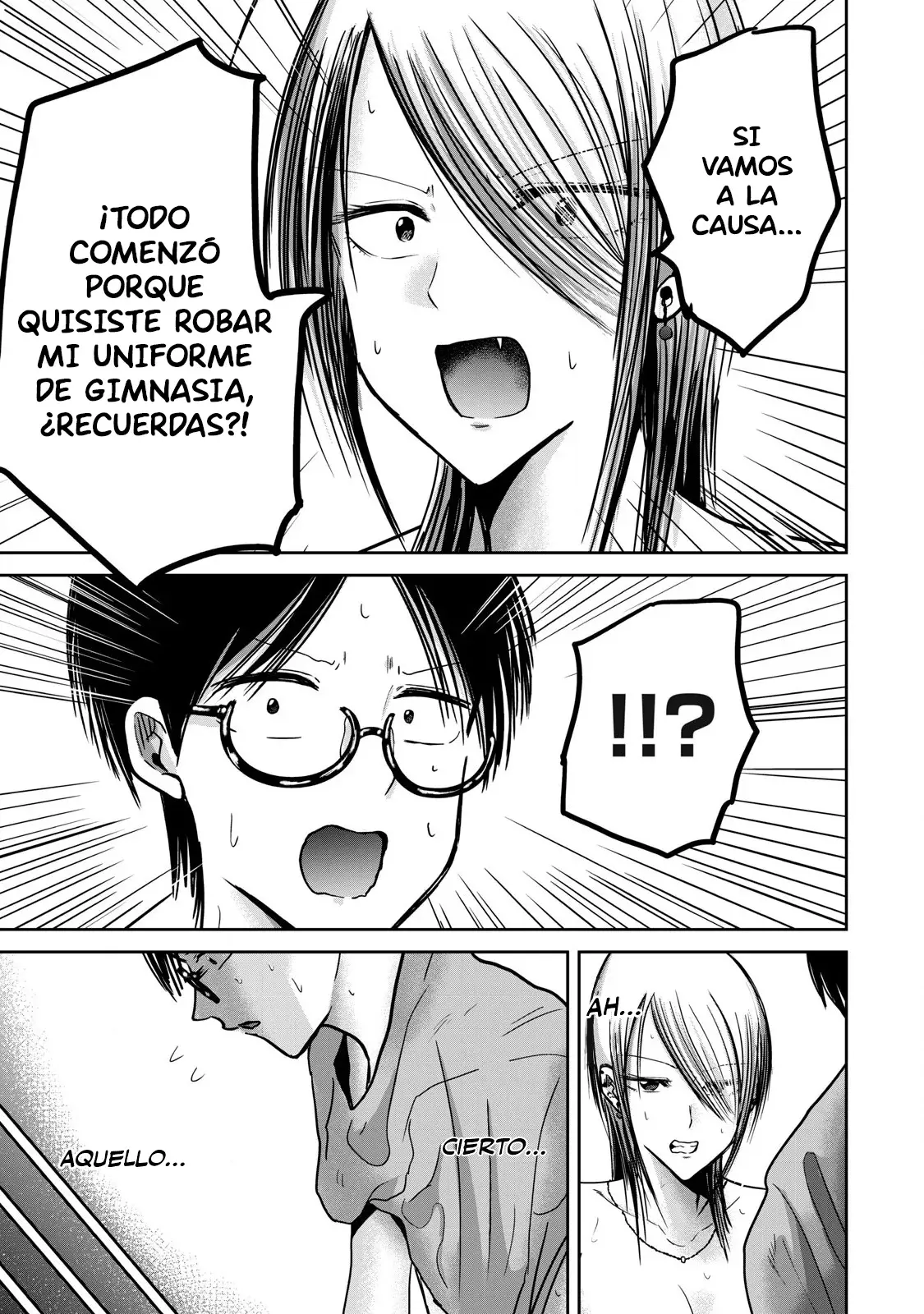 Ueno-kun has been developed Capitulo 59: Afecto, odio, y uniforme de gimnasia página 3
