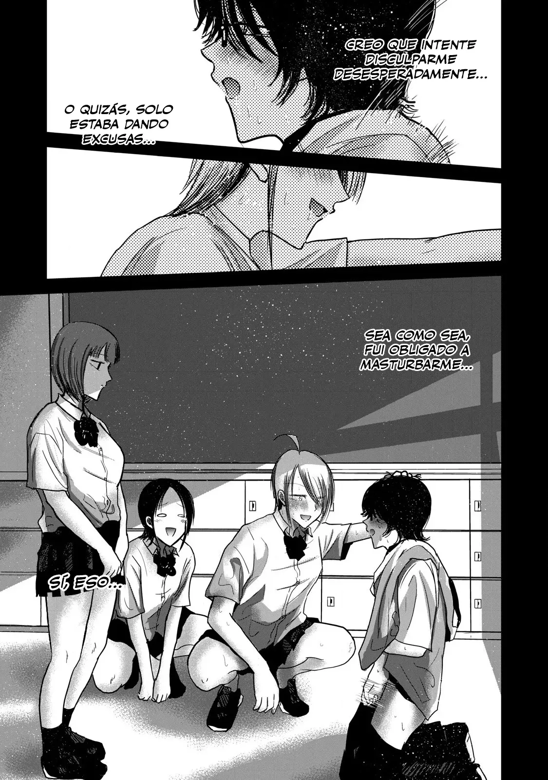 Ueno-kun has been developed Capitulo 59: Afecto, odio, y uniforme de gimnasia página 9