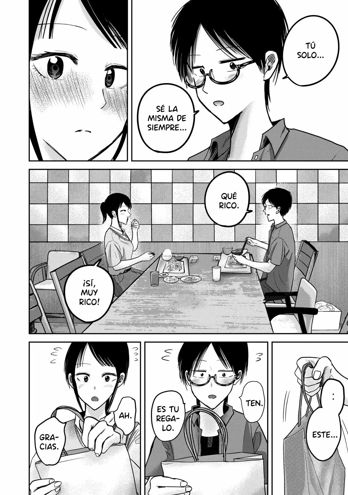 Ueno-kun has been developed Capitulo 60: Cita de Cumpleaños página 16