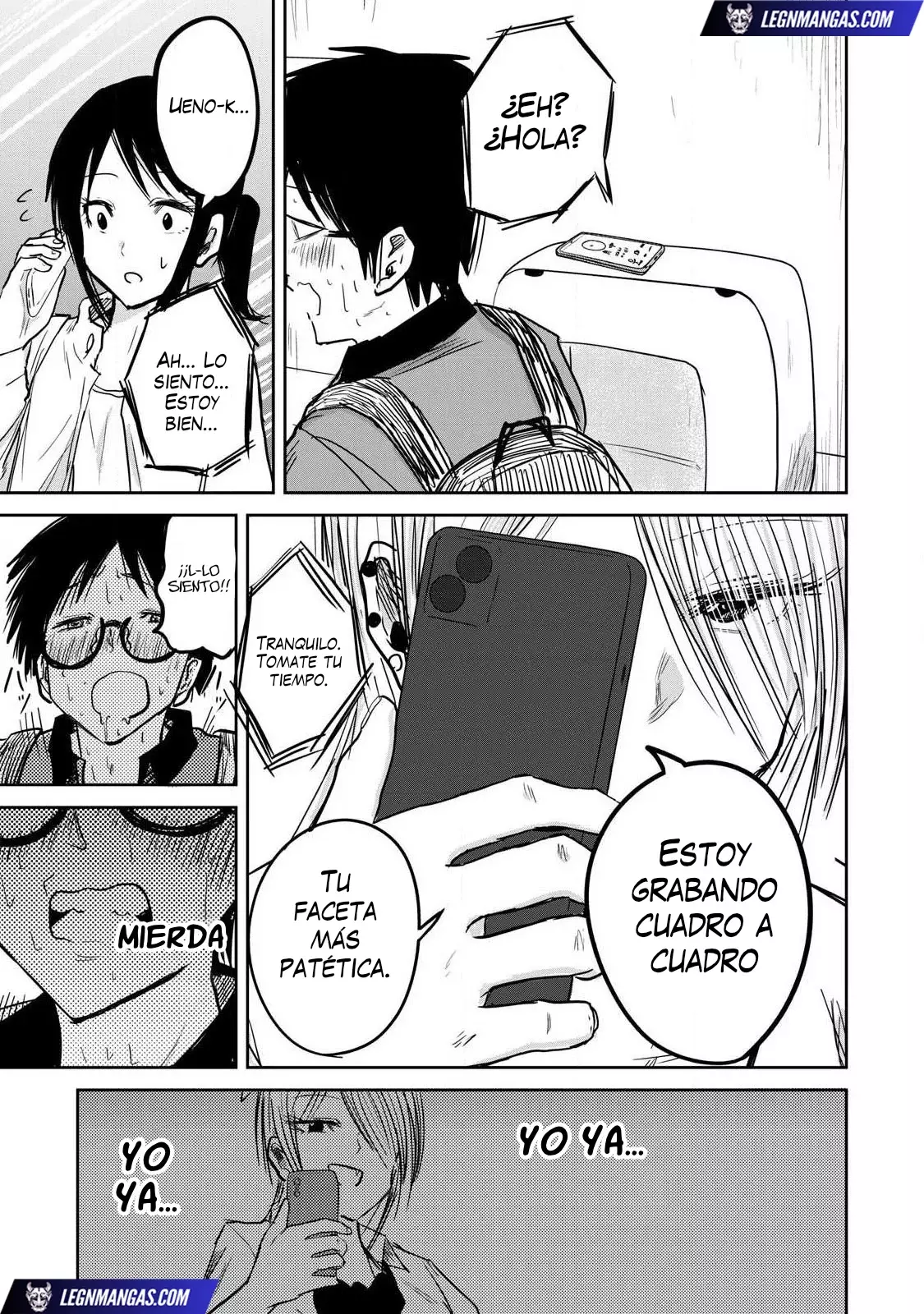 Ueno-kun has been developed Capitulo 7: Espantoso página 12