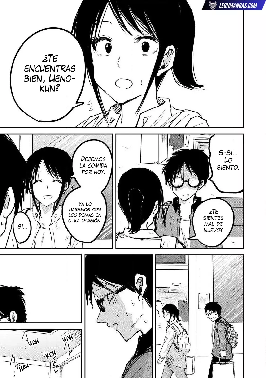 Ueno-kun has been developed Capitulo 7: Espantoso página 18