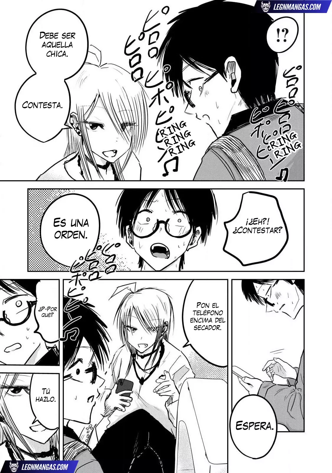 Ueno-kun has been developed Capitulo 7: Espantoso página 8