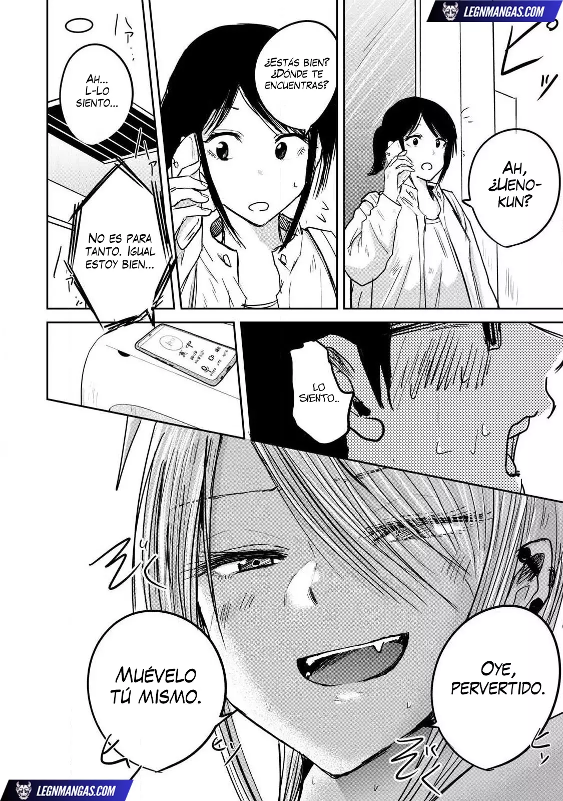 Ueno-kun has been developed Capitulo 7: Espantoso página 9