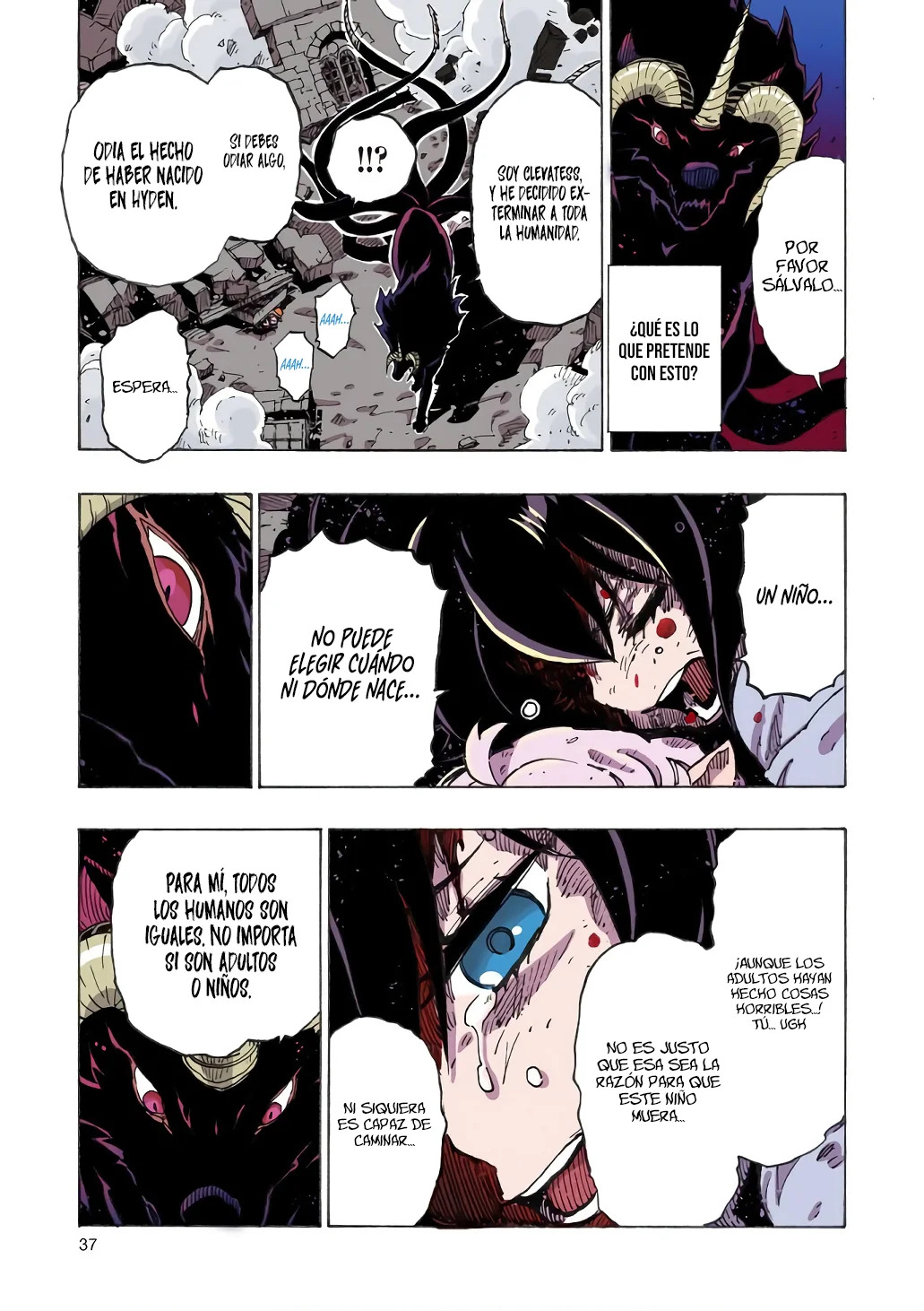 Clevatess - Majuu no Ou to Akago to Shikabane no Yuusha Capitulo 1 página 38