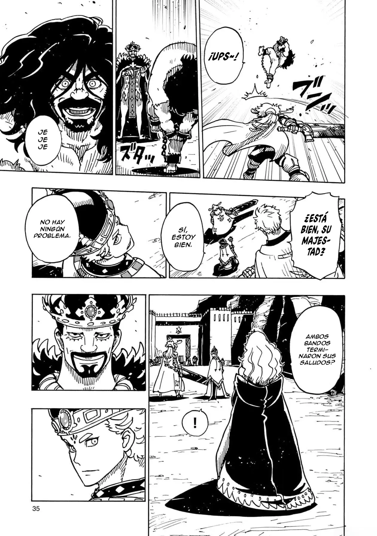 Clevatess - Majuu no Ou to Akago to Shikabane no Yuusha Capitulo 25 página 36