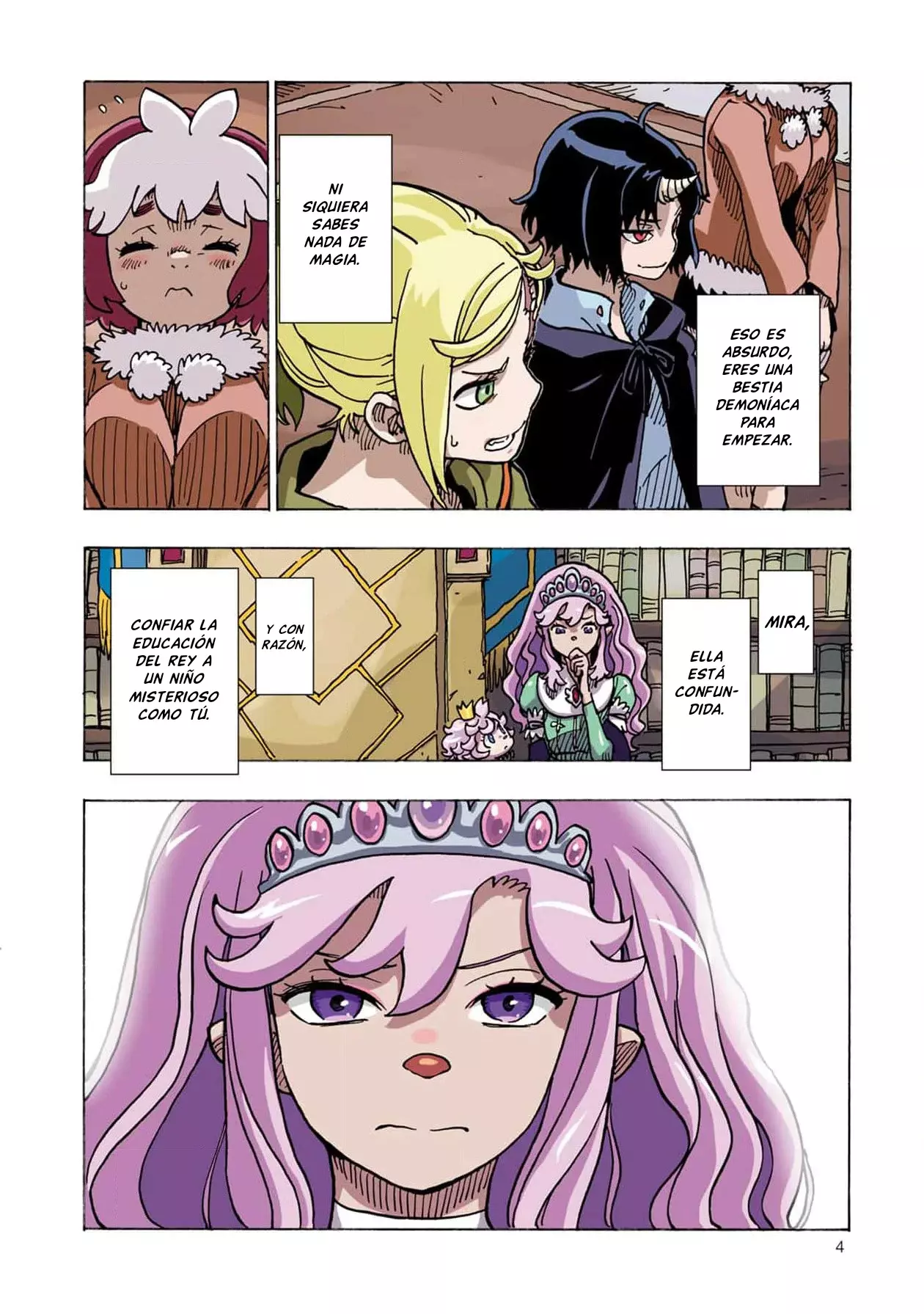 Clevatess - Majuu no Ou to Akago to Shikabane no Yuusha Capitulo 25 página 5