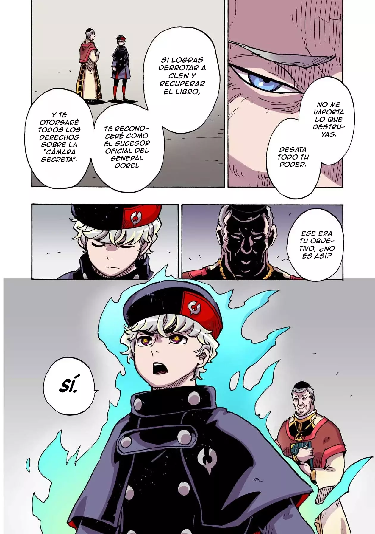 Clevatess - Majuu no Ou to Akago to Shikabane no Yuusha Capitulo 36 página 35