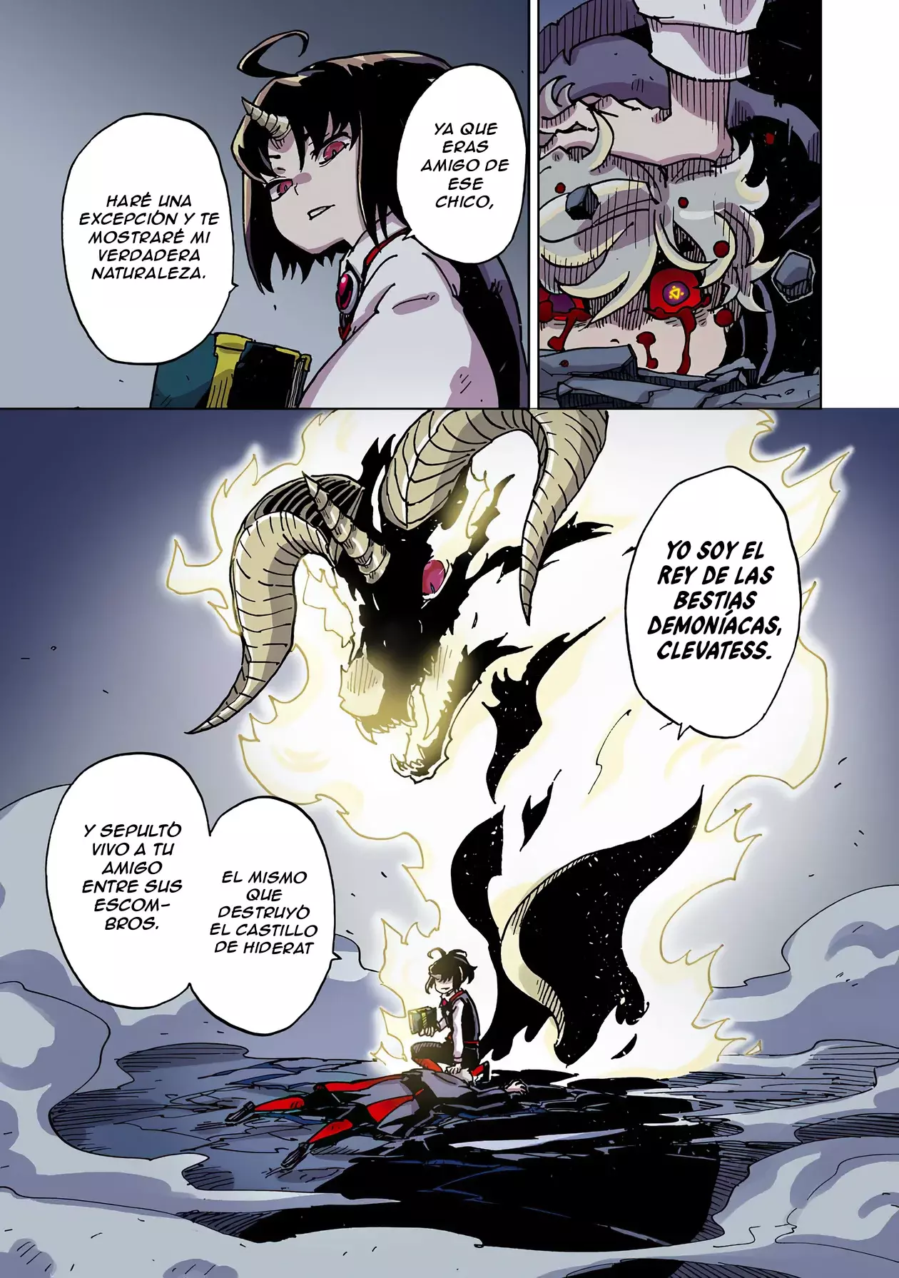 Clevatess - Majuu no Ou to Akago to Shikabane no Yuusha Capitulo 44 página 34