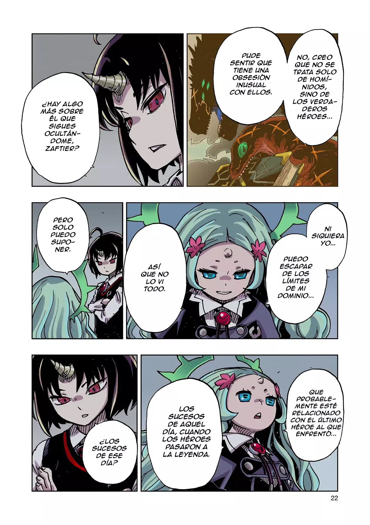 Clevatess - Majuu no Ou to Akago to Shikabane no Yuusha Capitulo 45 página 22