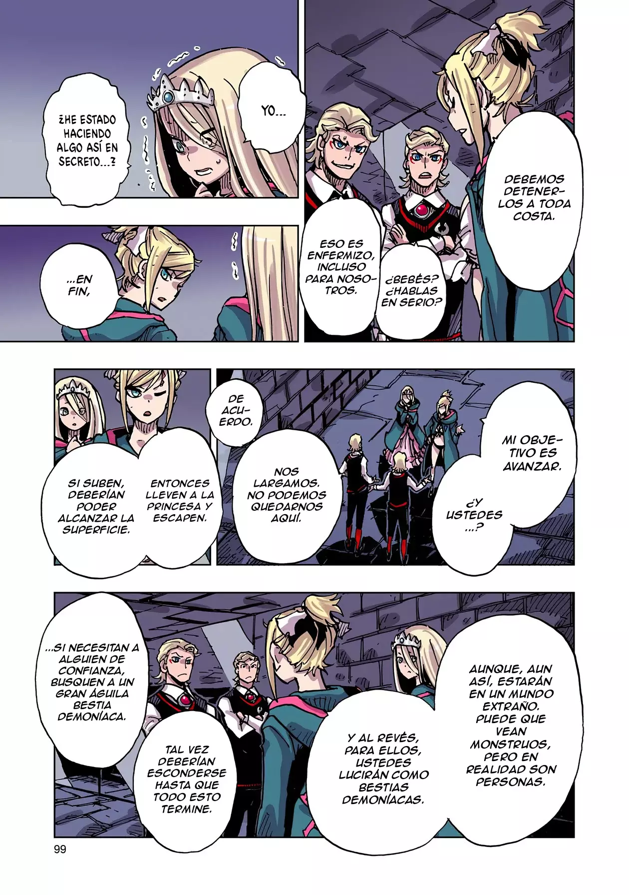 Clevatess - Majuu no Ou to Akago to Shikabane no Yuusha Capitulo 47 página 22