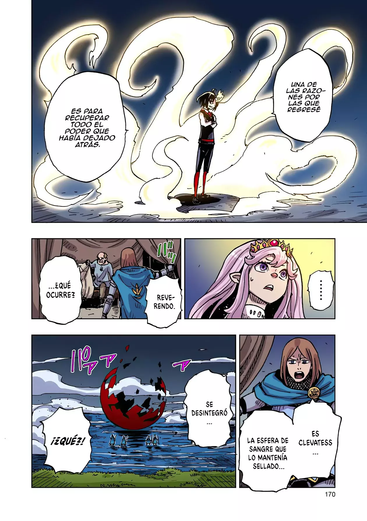 Clevatess - Majuu no Ou to Akago to Shikabane no Yuusha Capitulo 49 página 19