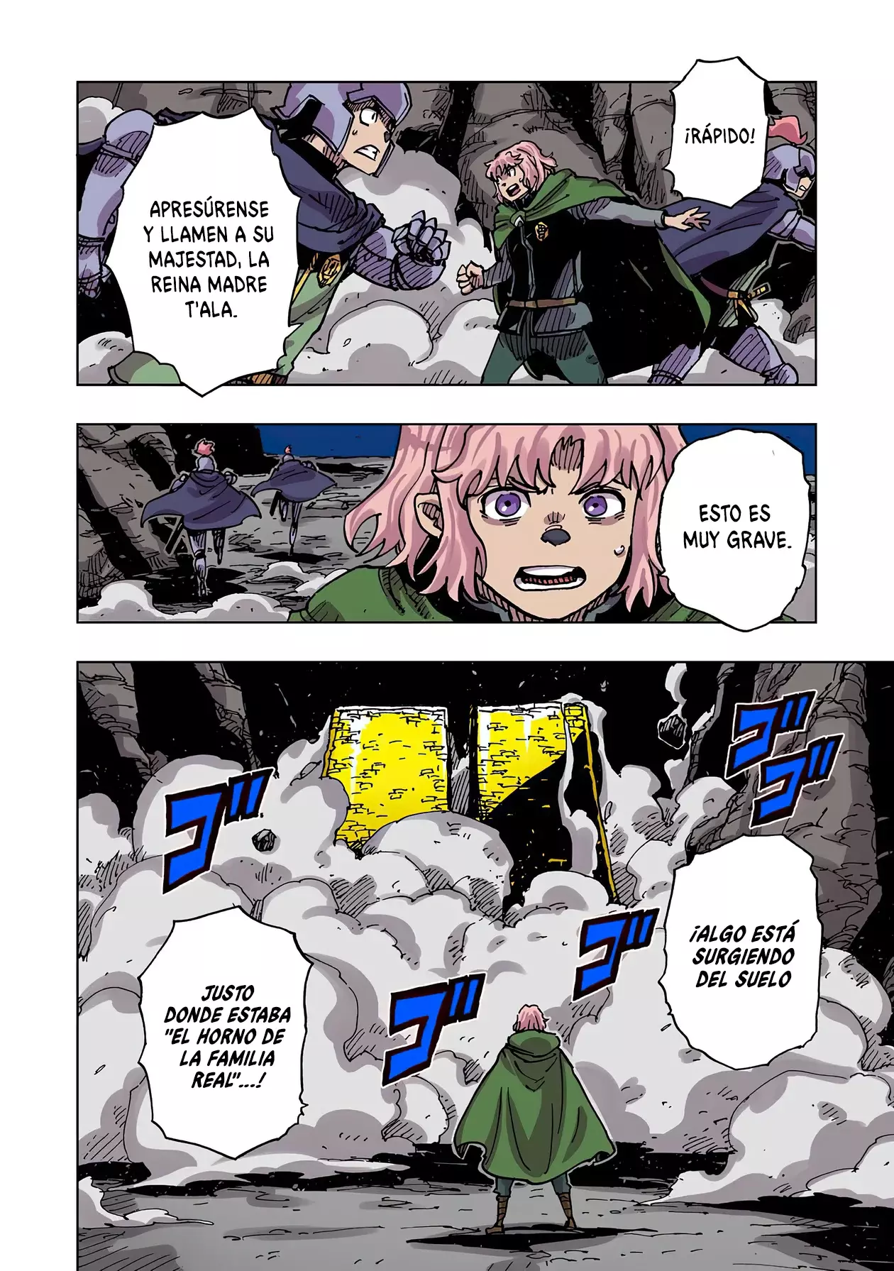 Clevatess - Majuu no Ou to Akago to Shikabane no Yuusha Capitulo 49 página 3