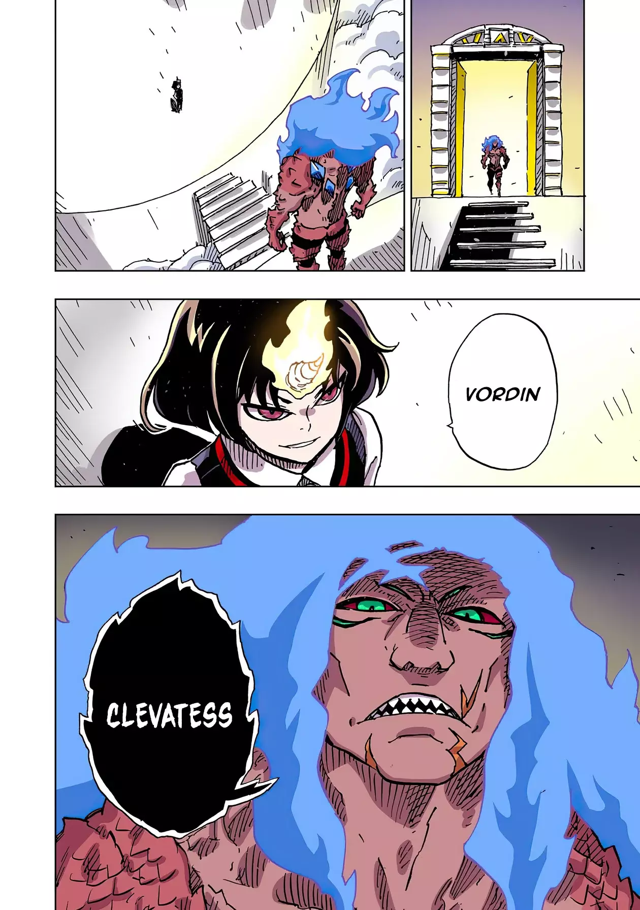 Clevatess - Majuu no Ou to Akago to Shikabane no Yuusha Capitulo 49 página 36