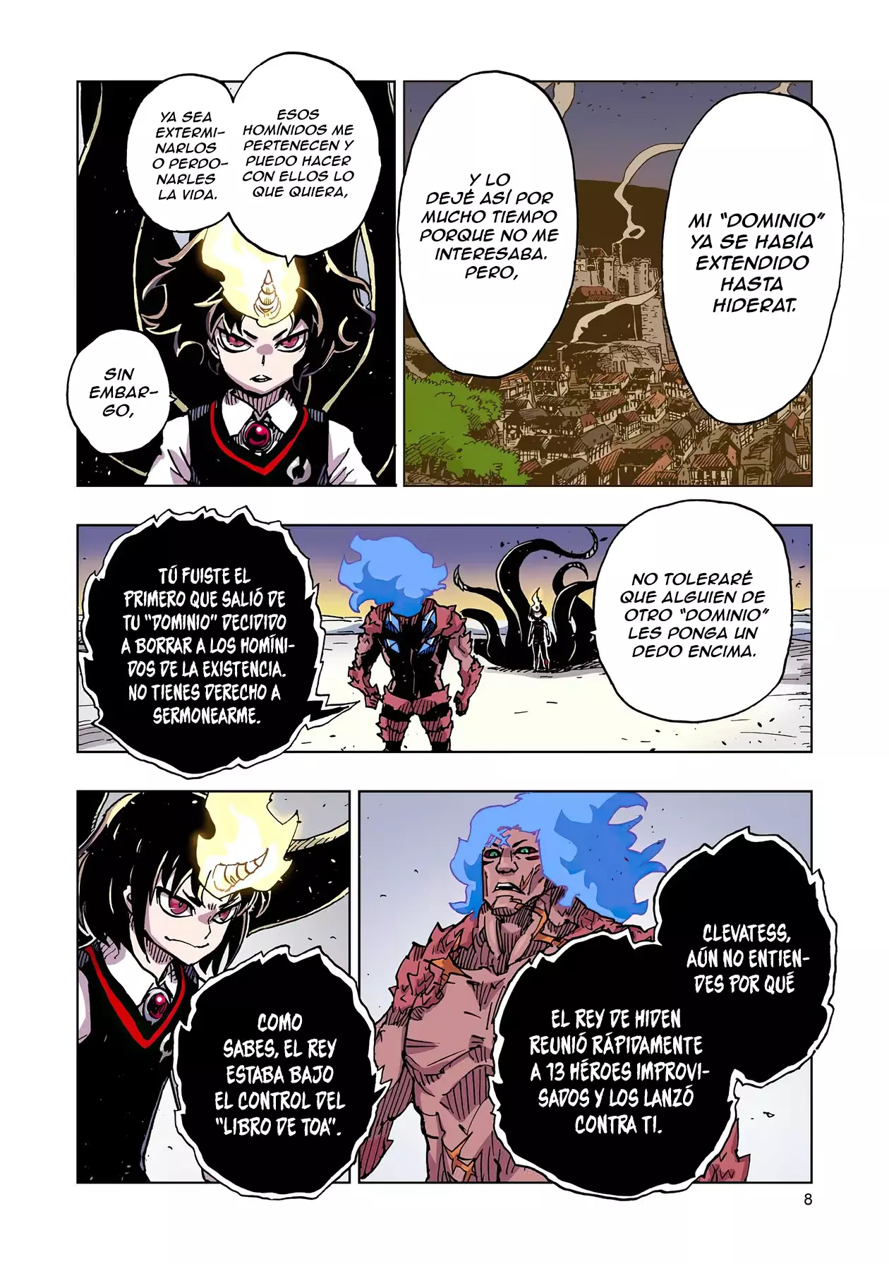 Clevatess - Majuu no Ou to Akago to Shikabane no Yuusha Capitulo 50 página 9