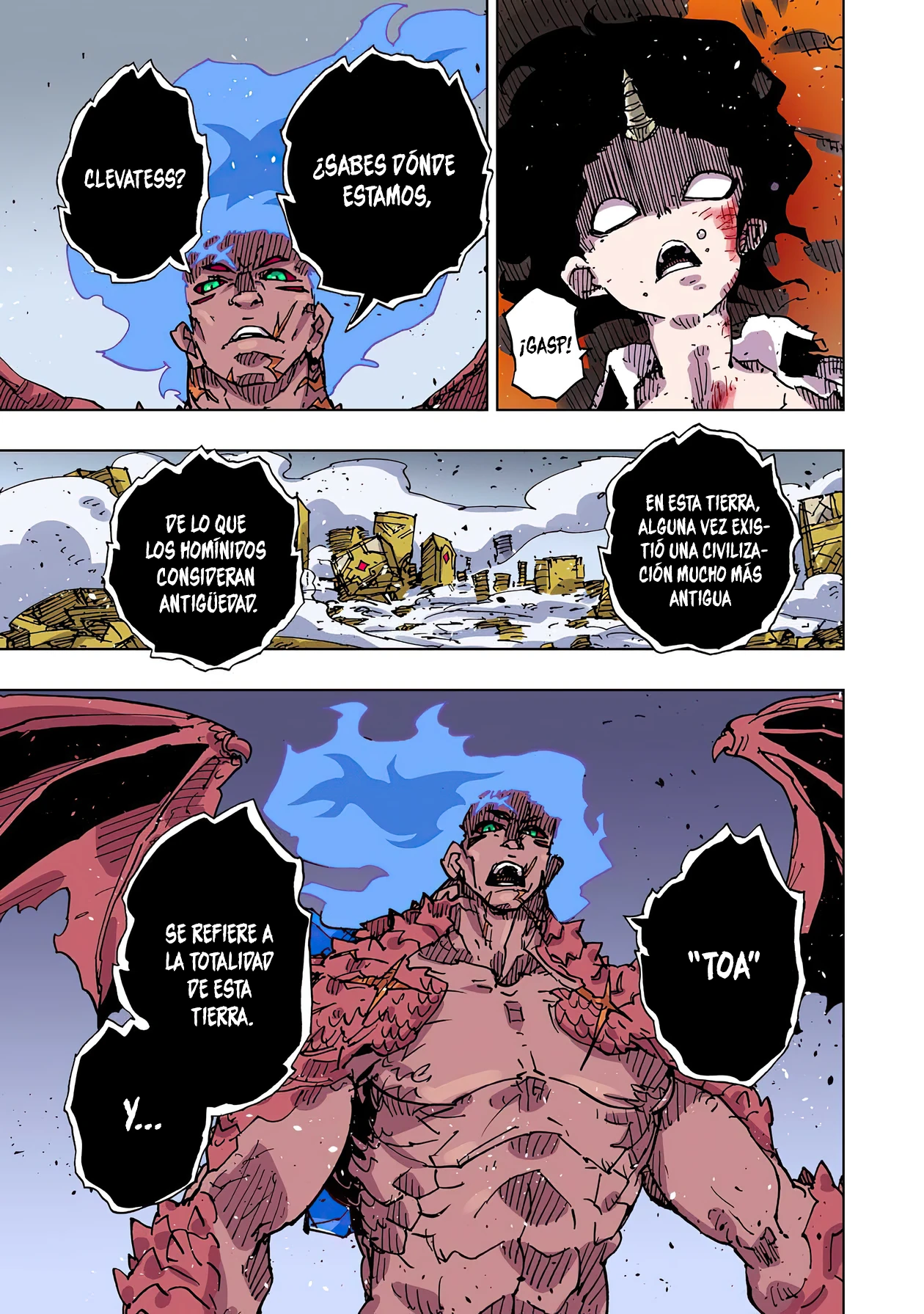 Clevatess - Majuu no Ou to Akago to Shikabane no Yuusha Capitulo 53 página 33