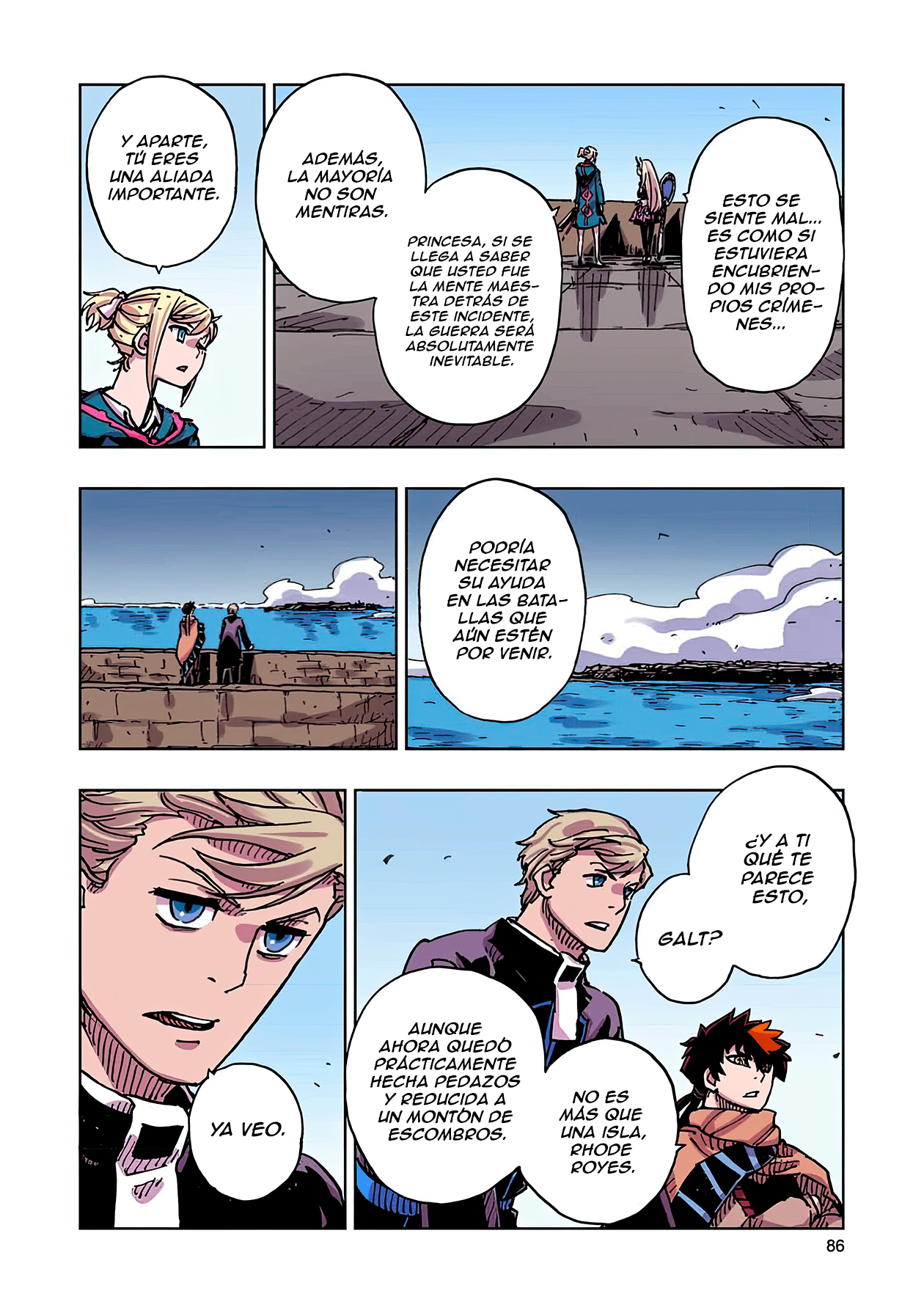 Clevatess - Majuu no Ou to Akago to Shikabane no Yuusha Capitulo 57 página 12