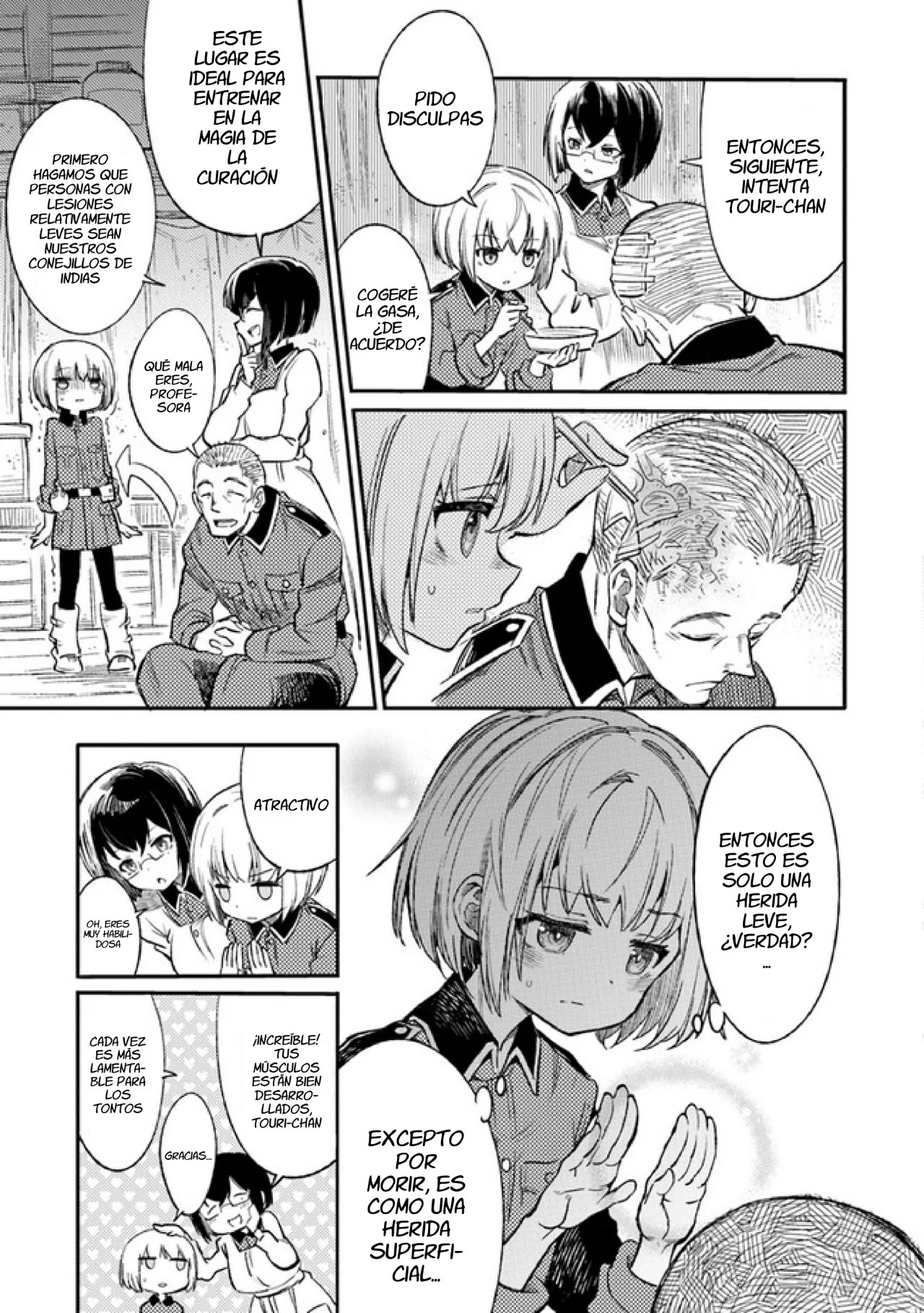 TS EISEIHEI-SAN NO SENJOU NIKKI Capitulo 1 página 26