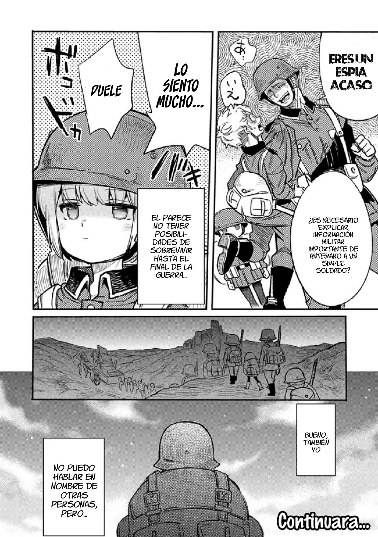TS EISEIHEI-SAN NO SENJOU NIKKI Capitulo 1 página 33