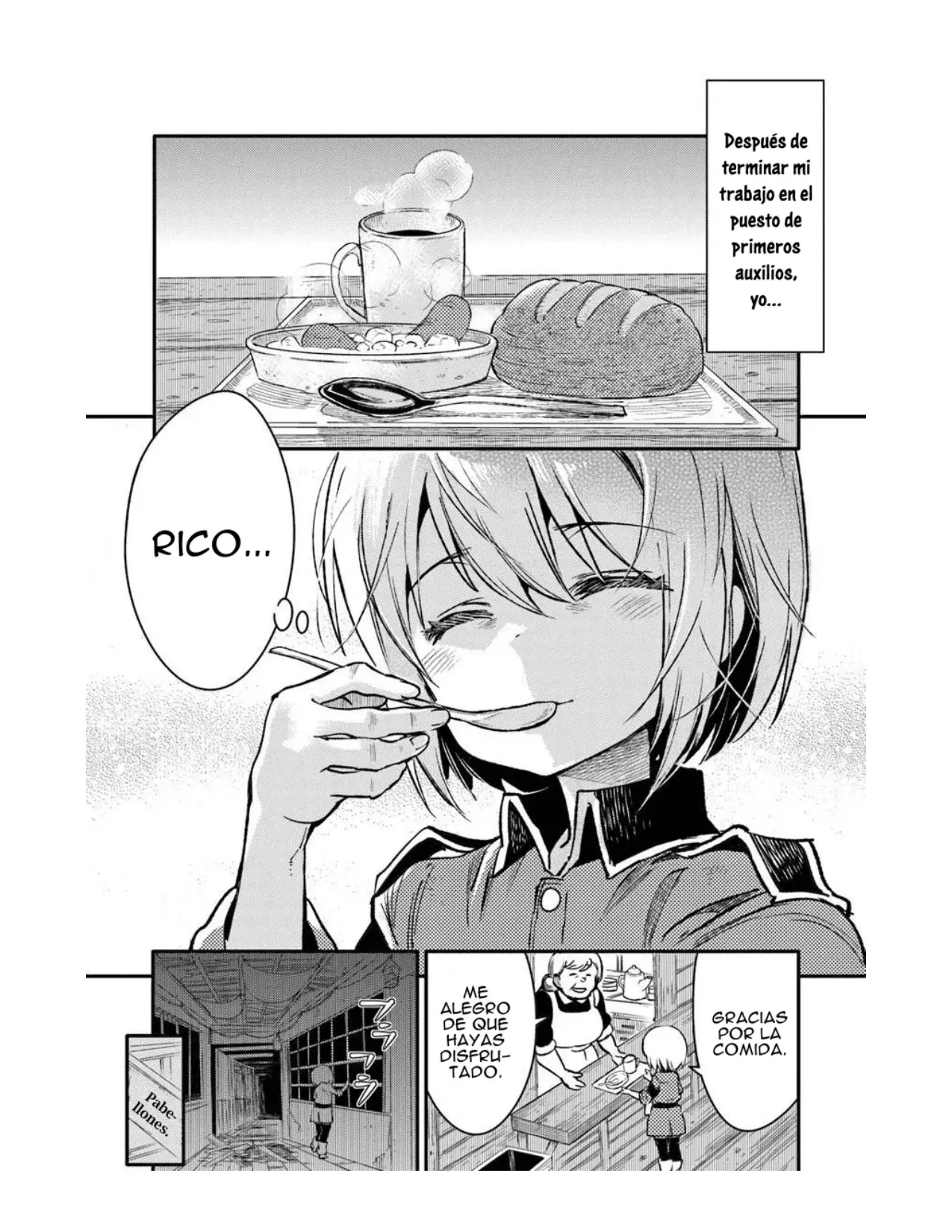 TS EISEIHEI-SAN NO SENJOU NIKKI Capitulo 12 página 2
