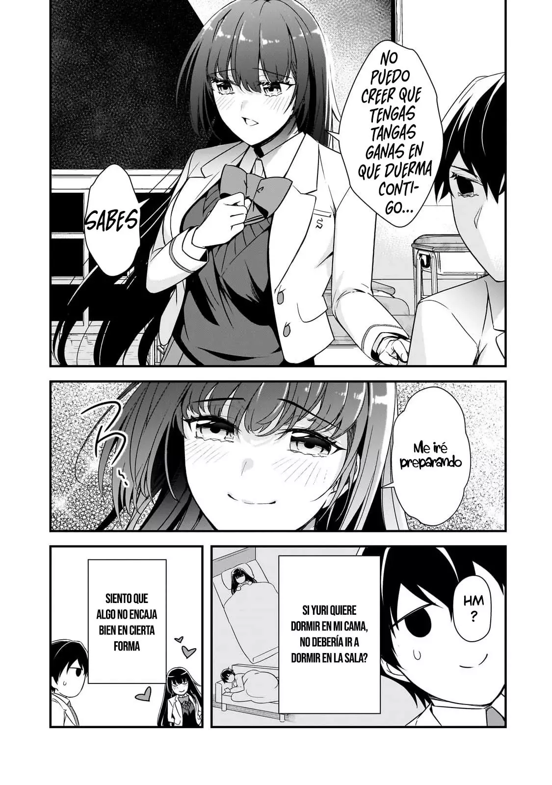 Las chicas que me traumatizaron me están mirando, pero desafortunadamente es demasiado tarde. Capitulo 12.2 página 12