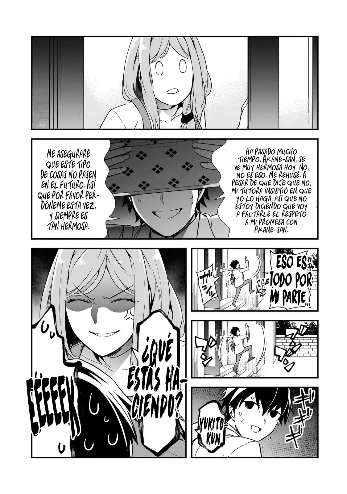 Las chicas que me traumatizaron me están mirando, pero desafortunadamente es demasiado tarde. Capitulo 13.1 página 9