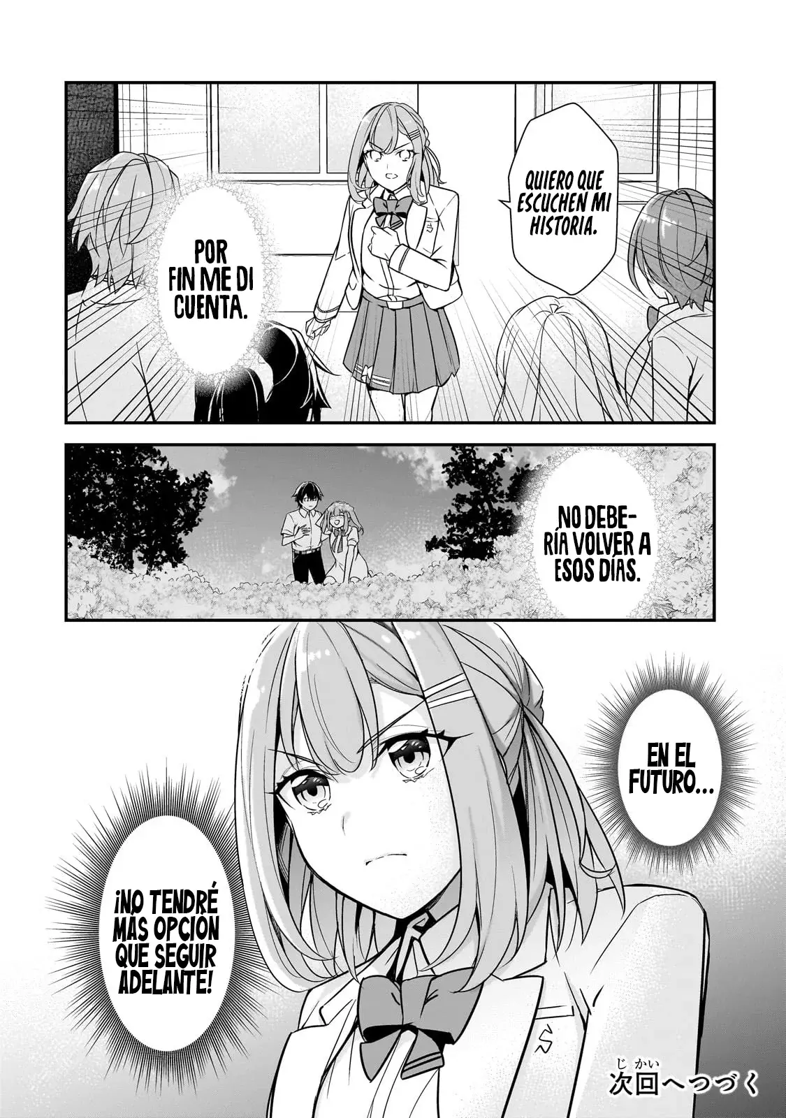 Las chicas que me traumatizaron me están mirando, pero desafortunadamente es demasiado tarde. Capitulo 13.2 página 17