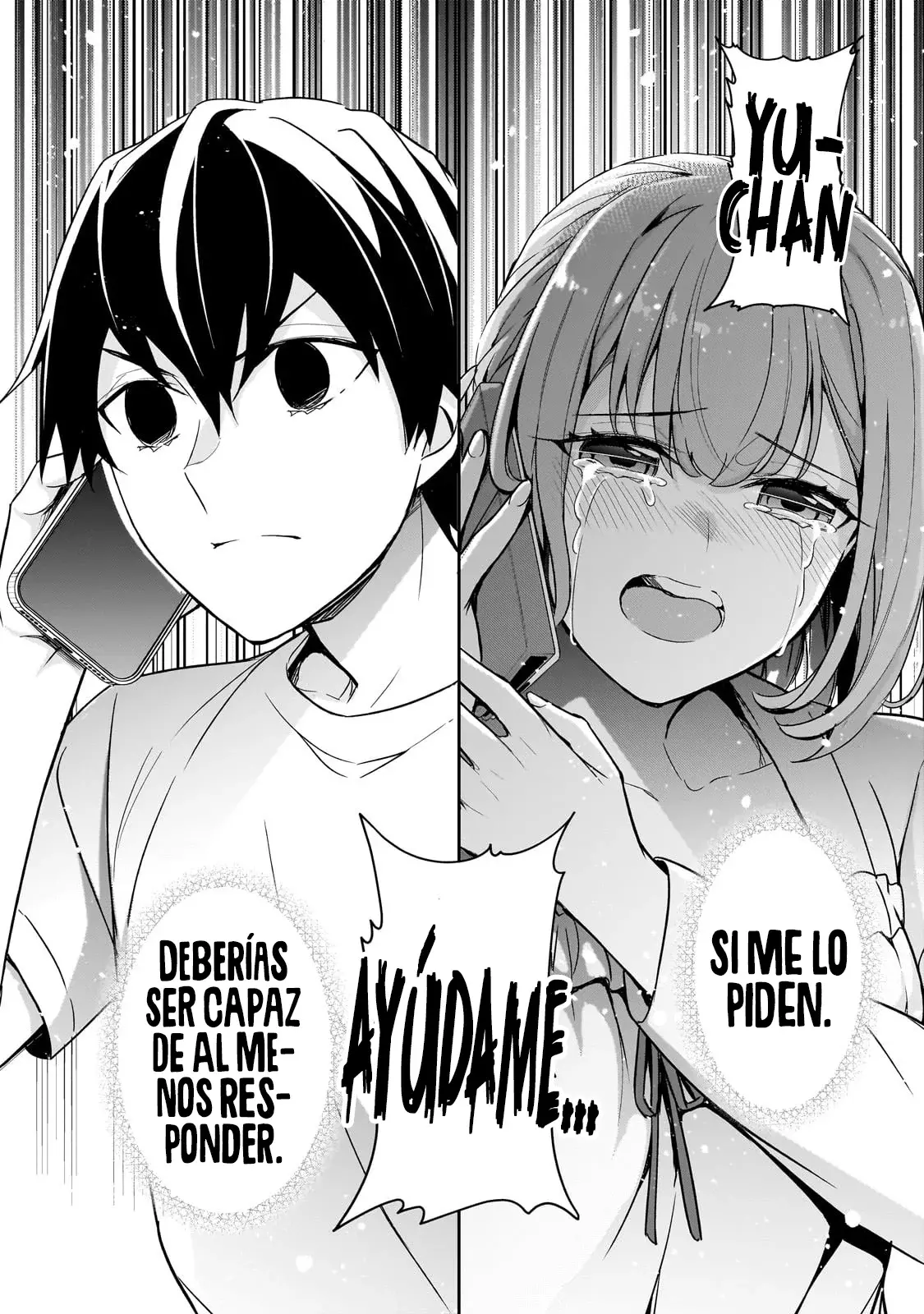 Las chicas que me traumatizaron me están mirando, pero desafortunadamente es demasiado tarde. Capitulo 13.2 página 9