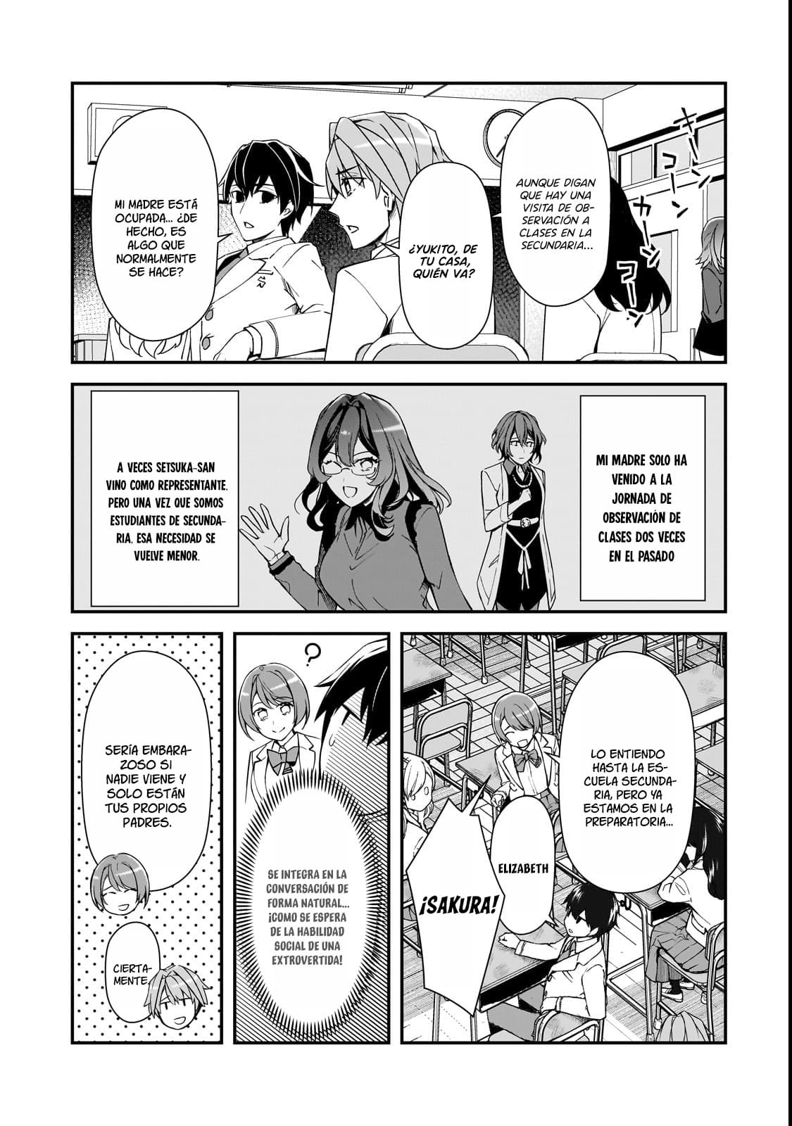 Las chicas que me traumatizaron me están mirando, pero desafortunadamente es demasiado tarde. Capitulo 18.2 página 4